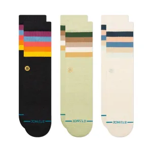 Adult Crew Socks - Maliboo 3 Pack - Multi