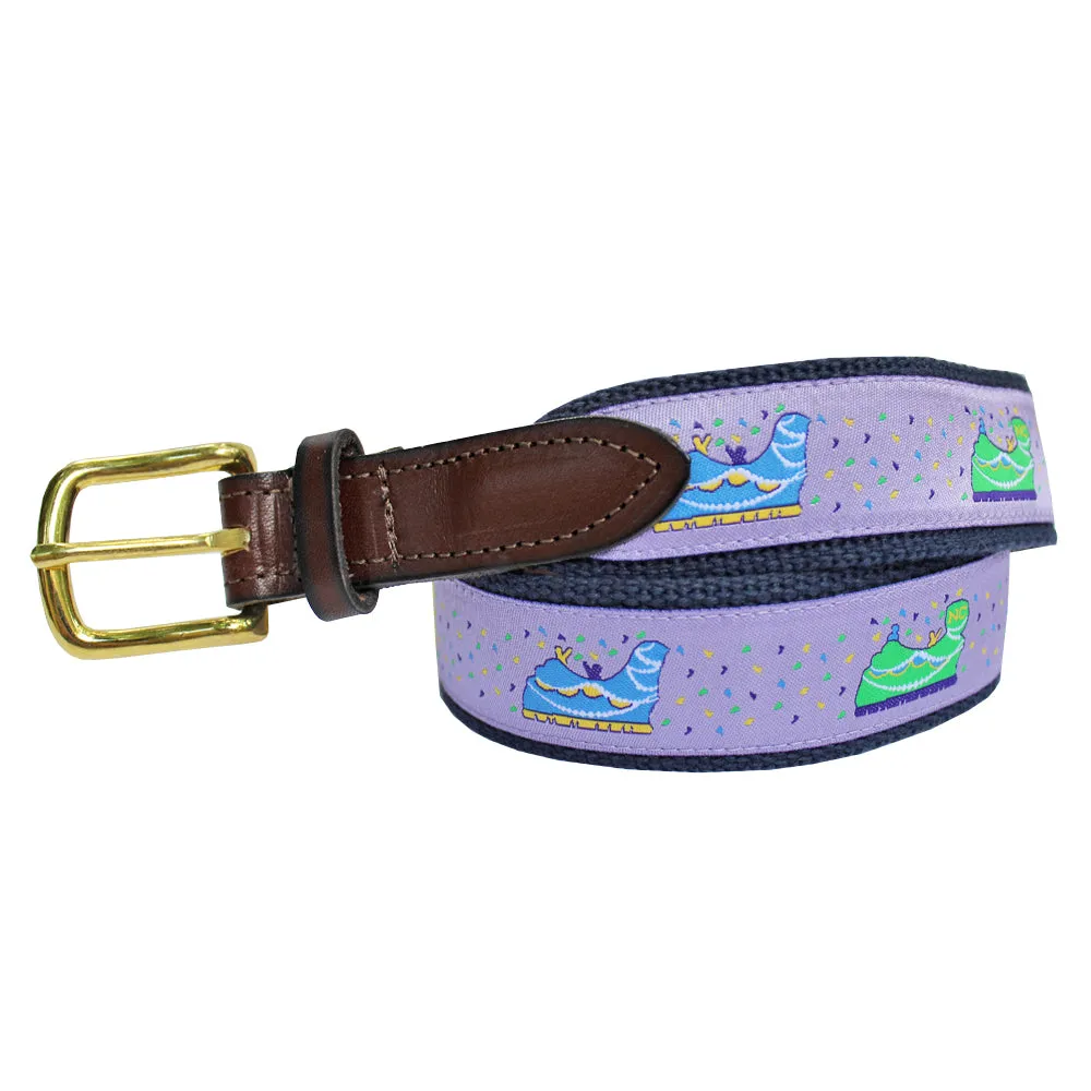 Ash Wednesday Lavender Boys’ Mardi Gras Floats Club Belt