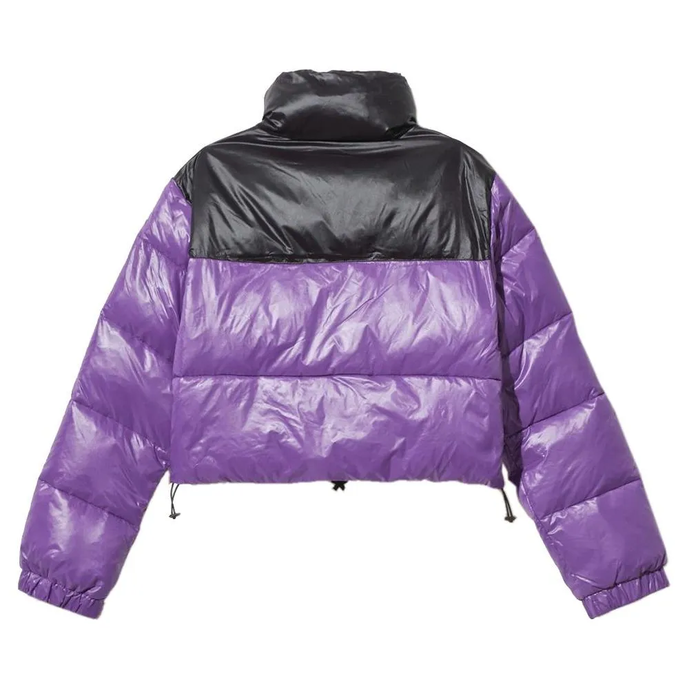 Comme Des Fuckdown Chic Purple Nylon Down Jacket