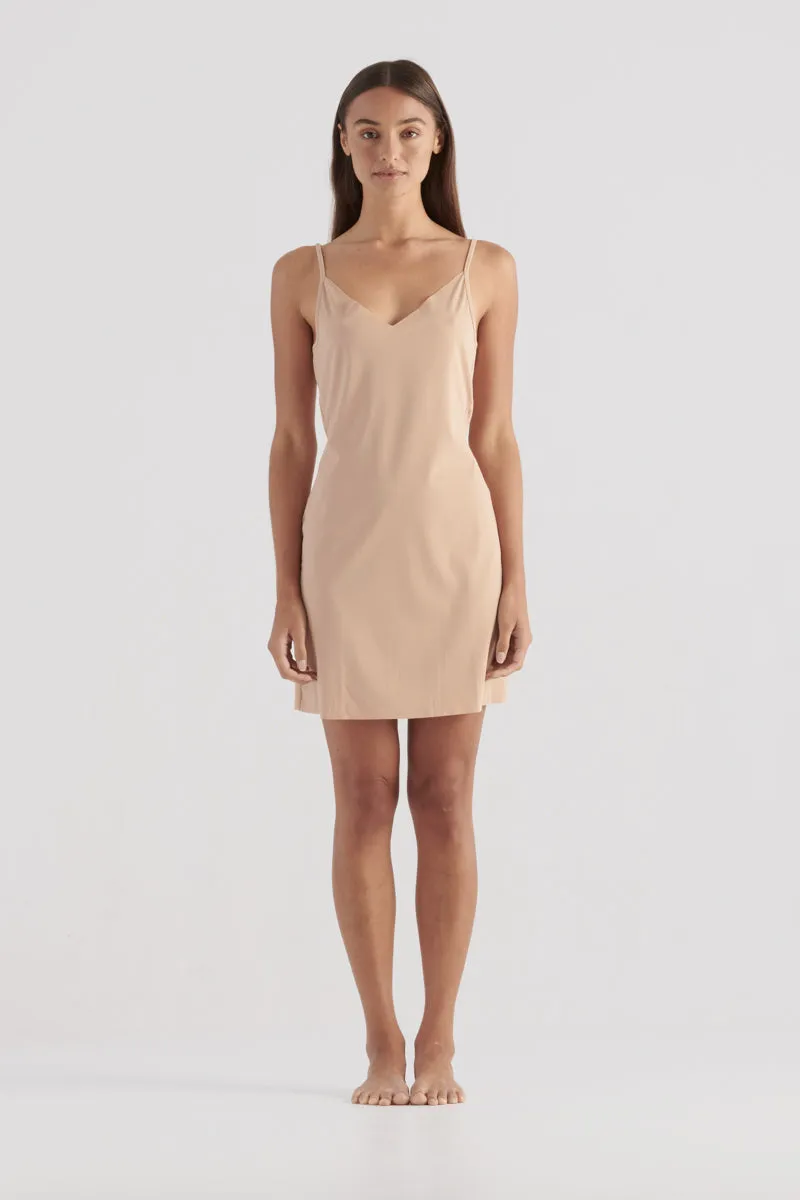 Elka Slip Dress Medium Nude