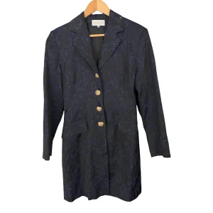 Hennes Collection Dark Blue Coat Size 36 UK Size 8