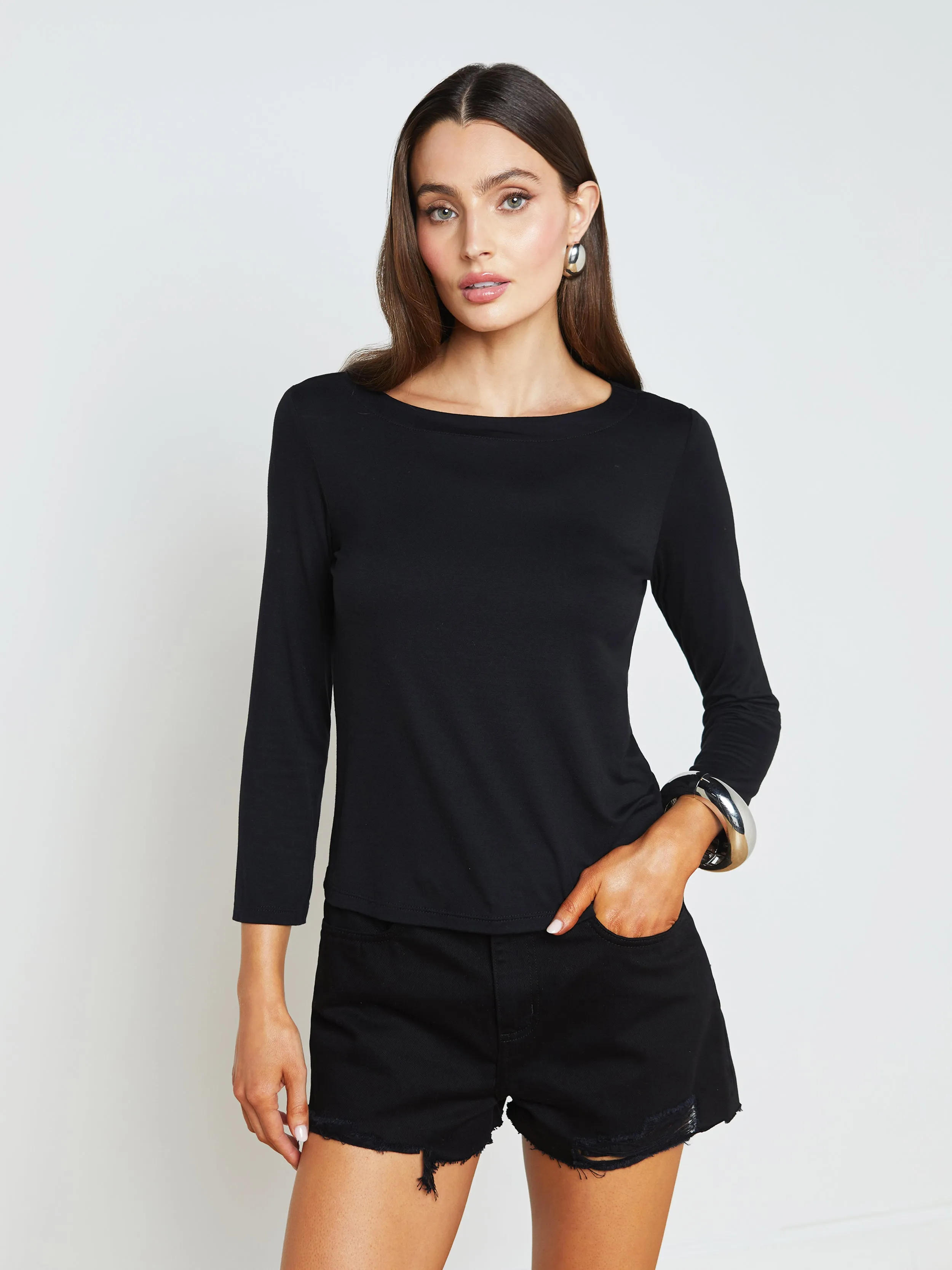 Lexa Boatneck Top