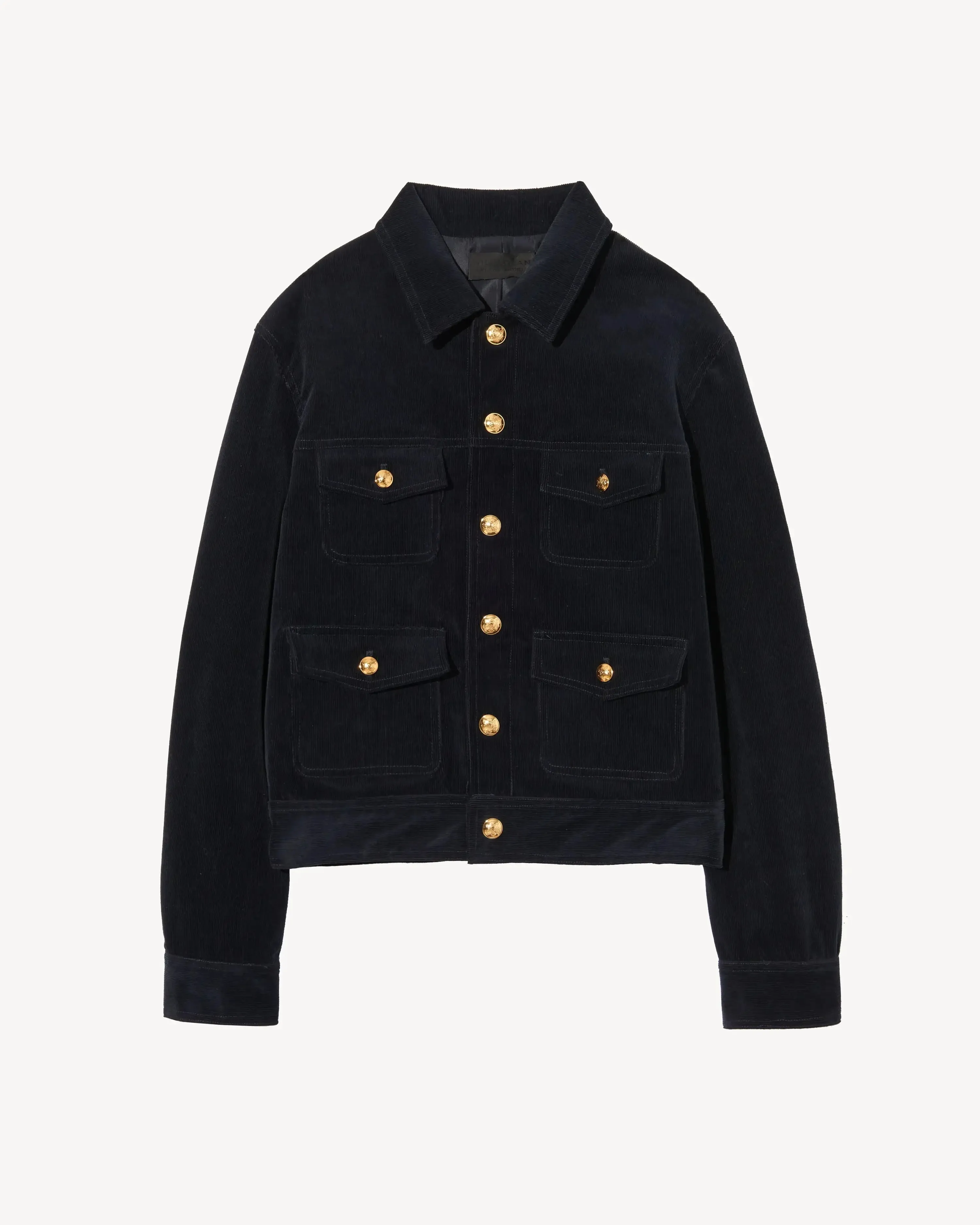 Nili Lotan Lizeth Corduroy Jacket - Midnight Blue