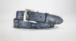 Python Glossy 1 3/8" - 35mm (Denim)