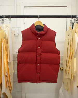 Sample Series | Italian Vest | Red & Grey